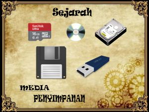 Sejarah Media Penyimpanan