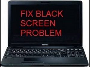 Black screen Komputer Black screen Komputer